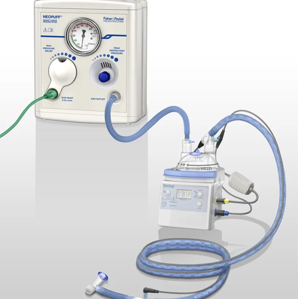 Reanimador para lactantes Neopuff™ con pieza en T - Imagen 3